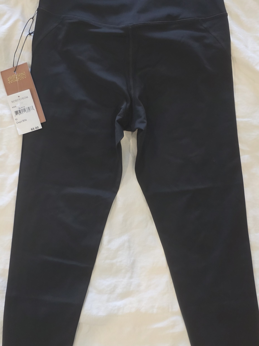 girlfriend collective Womens Black High-Rise Leggings Medium